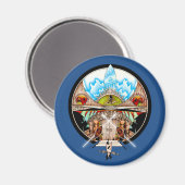 Aimant Village de Tiki (Recto/Verso)