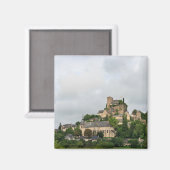 Aimant Village de Turenne en France (Recto/Verso)