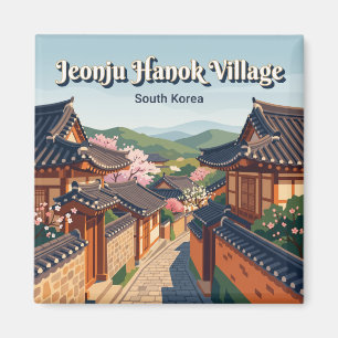 Aimant Village hanok de Jeonju Corée du Sud