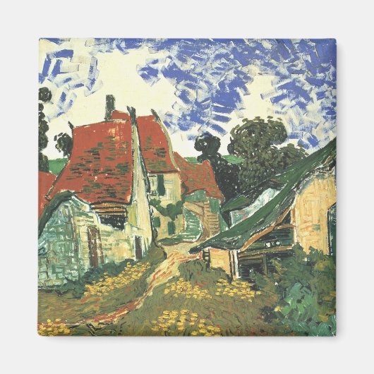 Aimant Village Street in Auvers by Vincent van Gogh (Devant)