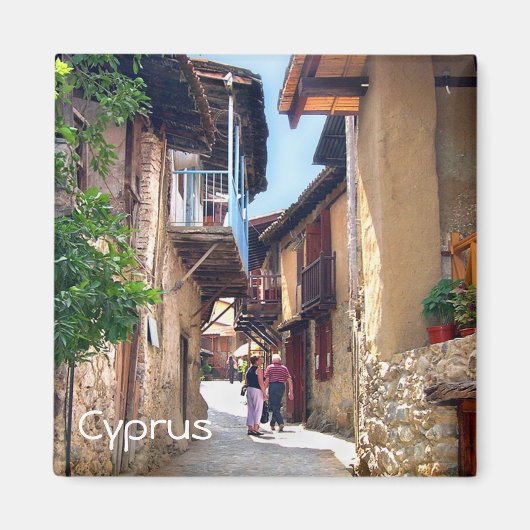 Aimant villages de montagne de Chypre (Devant)
