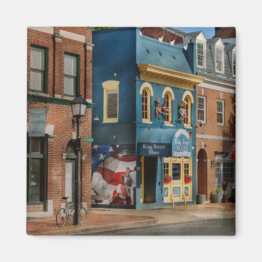 Aimant Ville - Alexandria, VA - King Street Blues (Devant)