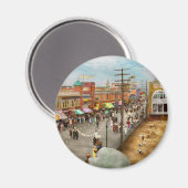 Aimant Ville - Atlantic City NJ - Steel Pier 1909 (Recto/Verso)