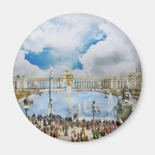 Aimant Ville - Chicago, IL - La cour d'honneur 1893