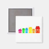 Aimant Ville colorée (Recto/Verso)