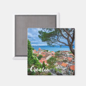 Aimant Ville croate d'Omis (Recto/Verso)