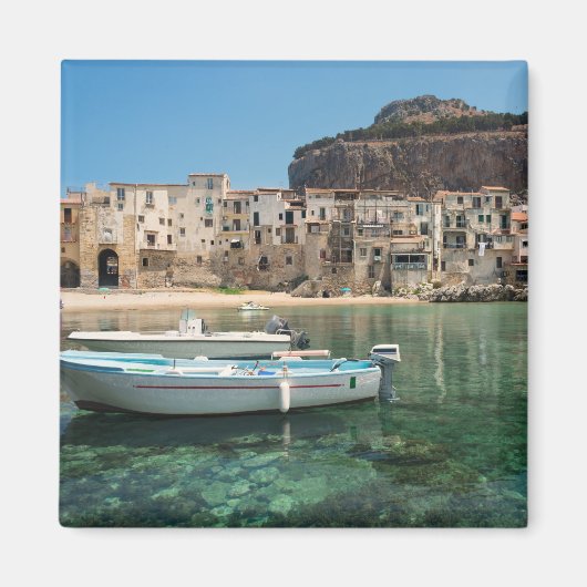 Aimant Ville de Cefalu en Sicile (Devant)