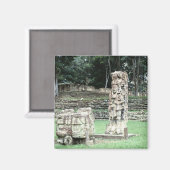 Aimant Ville de Copan ruines mayas Photo conçue (Recto/Verso)