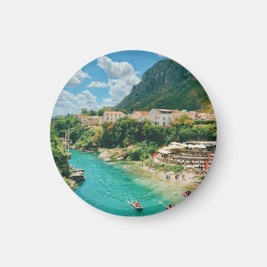 Aimant Ville de Mostar - Bosnie-Herzégovine (Devant)