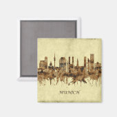 Aimant Ville de Munich Allemagne (Recto/Verso)