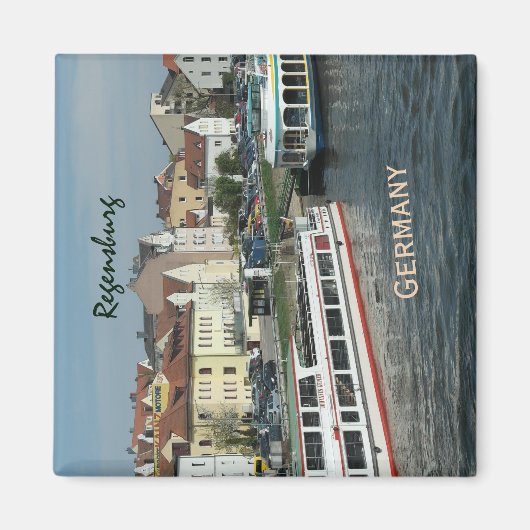 Aimant Ville de Ratisbonne Allemagne (Devant)