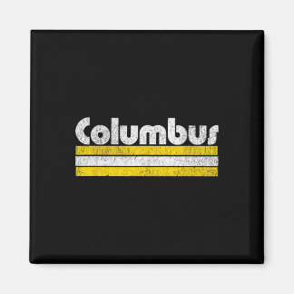 Aimant Ville de soccer vintage de Columbus 