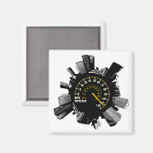 Aimant Ville de vitesse 1 (Recto/Verso)