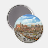 Aimant Ville - Detroit MI - Motor City 1917 (Recto/Verso)