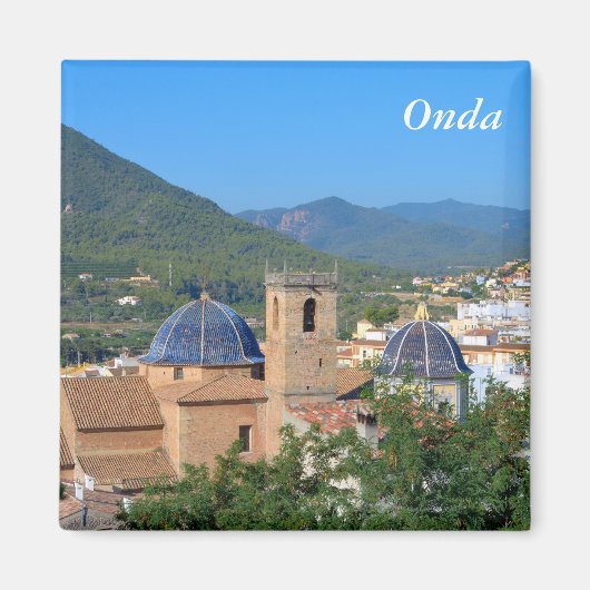 Aimant Ville d'Onda en Espagne (Devant)