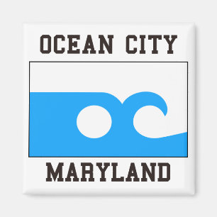 Aimant Ville le Maryland d'océan