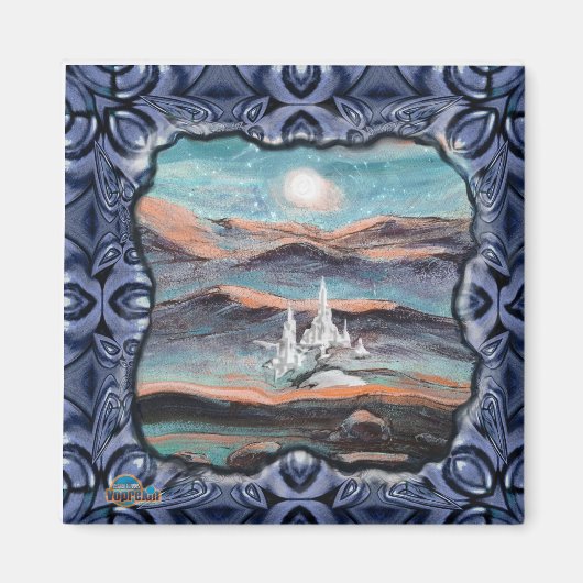 Aimant Ville lumière future (Devant)