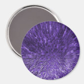 Aimant Ville pyramidale violette...... (Recto/Verso)
