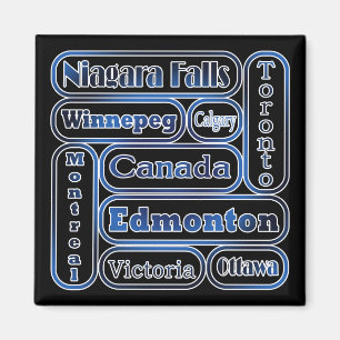 Aimant Villes canadiennes populaires