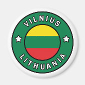 Aimant Vilnius Lituanie (Devant)