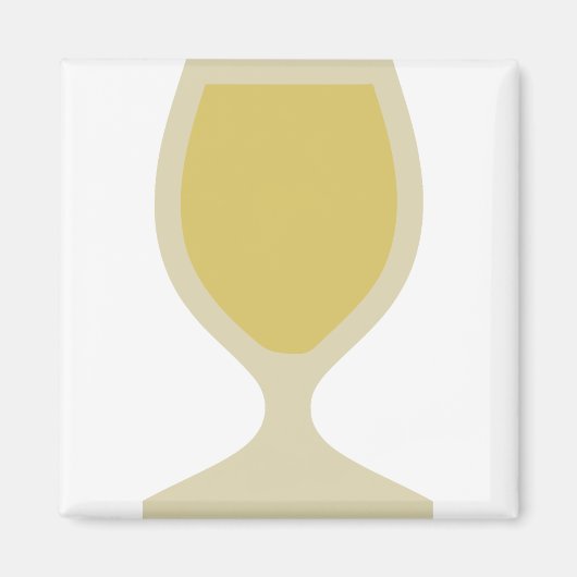 Aimant Vin blanc (Devant)