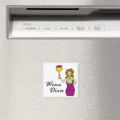 Aimant Vin Diva (Sans Dire) (In Situ (Lave-vaisselle))