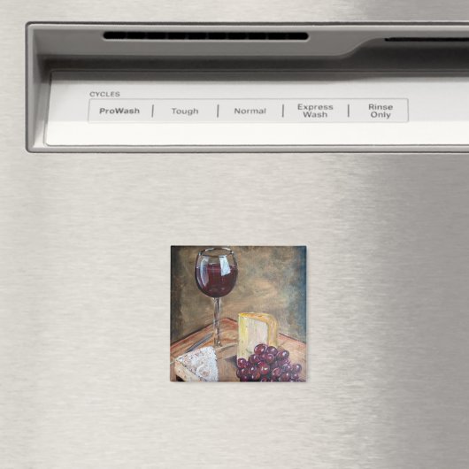 Aimant Vin et fromage (In Situ (Lave-vaisselle))