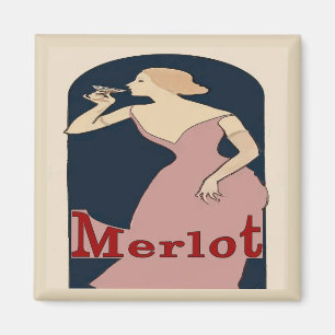 Aimant Vin, Merlot