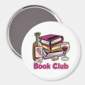 Aimant Vin : My Book Club (Recto/Verso)