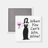 Aimant Vin Vixen Simplement Méchant Quand Vous Ne Pouvez  (Recto/Verso)