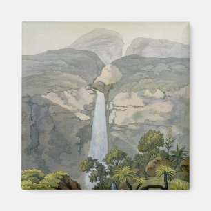 Aimant Vinagre Waterfall, near the Puraci Volcano,