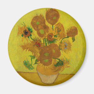 Aimant Vincent Van Gogh 15 Peinture de tournesols