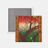 Aimant Vincent van Gogh - Arbre à prune floraison (Recto/Verso)