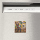 Aimant Vincent Van Gogh - Asile Saint-Paul à Saint-Remy (In Situ (Lave-vaisselle))