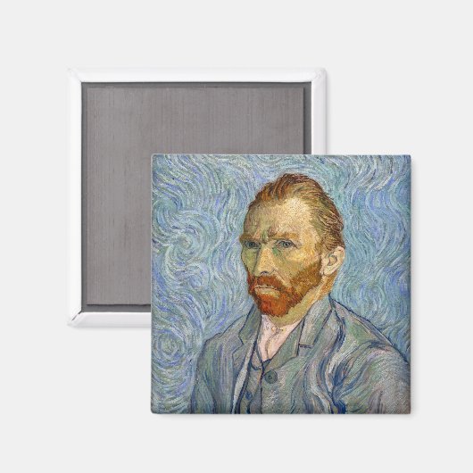 Aimant Vincent Van Gogh - Autoportrait (Recto/Verso)