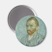 Aimant Vincent Van Gogh Autoportrait Art classique (Recto/Verso)