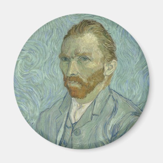 Aimant Vincent Van Gogh Autoportrait Art classique (Devant)