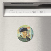 Aimant Vincent van Gogh - Autoportrait avec l'oreille ban (In Situ (Lave-vaisselle))