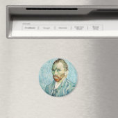 Aimant Vincent Van Gogh Autoportrait bleu (In Situ (Lave-vaisselle))