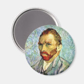 Aimant Vincent Van Gogh - Autoportrait vert Beaux-Arts (Recto/Verso)