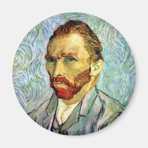 Aimant Vincent Van Gogh - Autoportrait vert Beaux-Arts