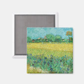 Aimant Vincent van Gogh - Champ avec Iris près d'Arles (Recto/Verso)