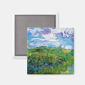 Aimant Vincent Van Gogh - Champs de blé vert à Auvers (Recto/Verso)