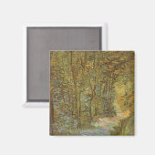 Aimant Vincent van Gogh - Chemin dans les bois (Recto/Verso)