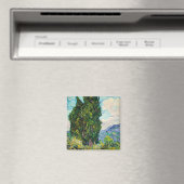 Aimant Vincent Van Gogh Cypress Art (In Situ (Lave-vaisselle))