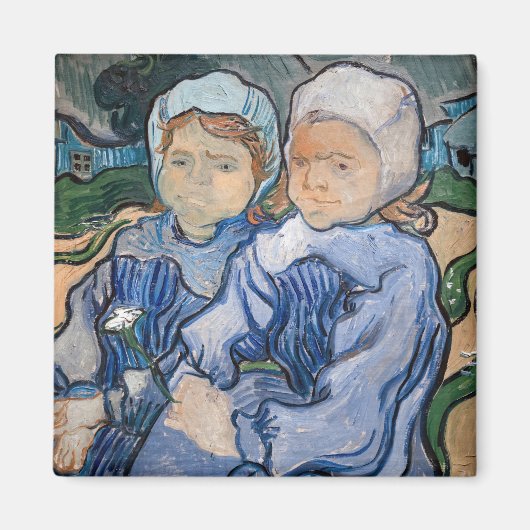 Aimant Vincent van Gogh - Deux petites filles (Devant)