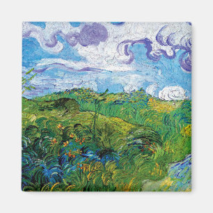 Aimant Vincent Van Gogh - Fibres De Blé Vert À Auvers