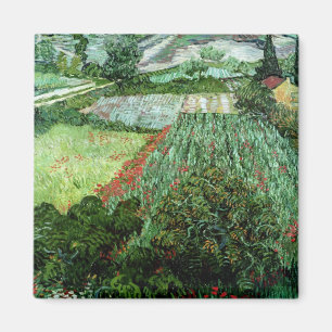 Aimant Vincent van Gogh  Field with Poppies, 1889