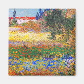 Aimant Vincent Van Gogh Flower Garden (Devant)