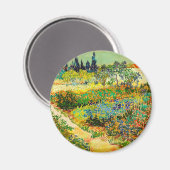 Aimant Vincent Van Gogh Garden (Recto/Verso)